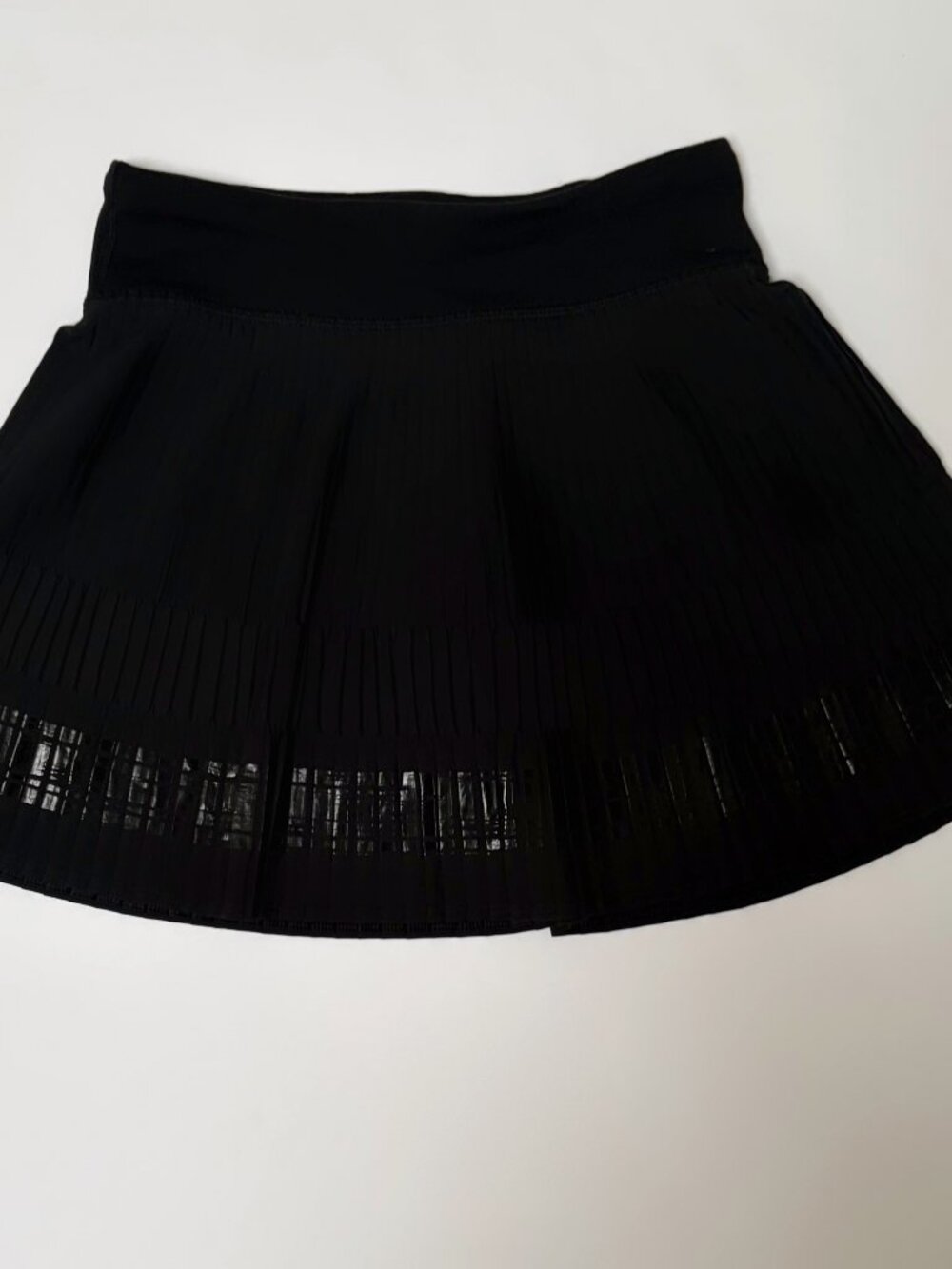 Ivivva by Lululemon Girls Black Pleated Tennis Skirt Size 8